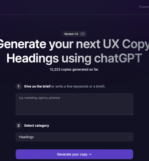 Generate Heading using ChatGPT